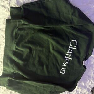 Champion Dark Green Athletic Sweatshirt